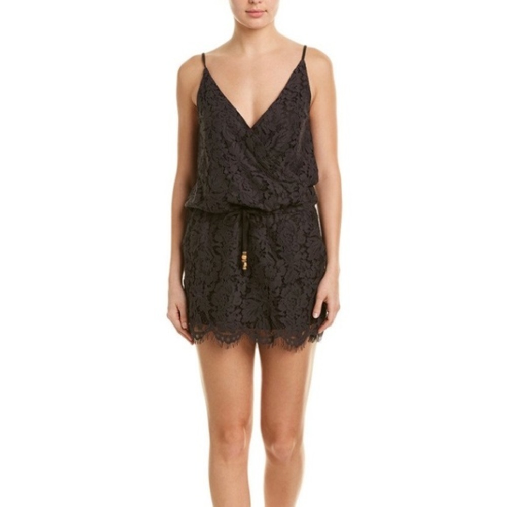 CHASER....ladies drop waist lace wrap dress